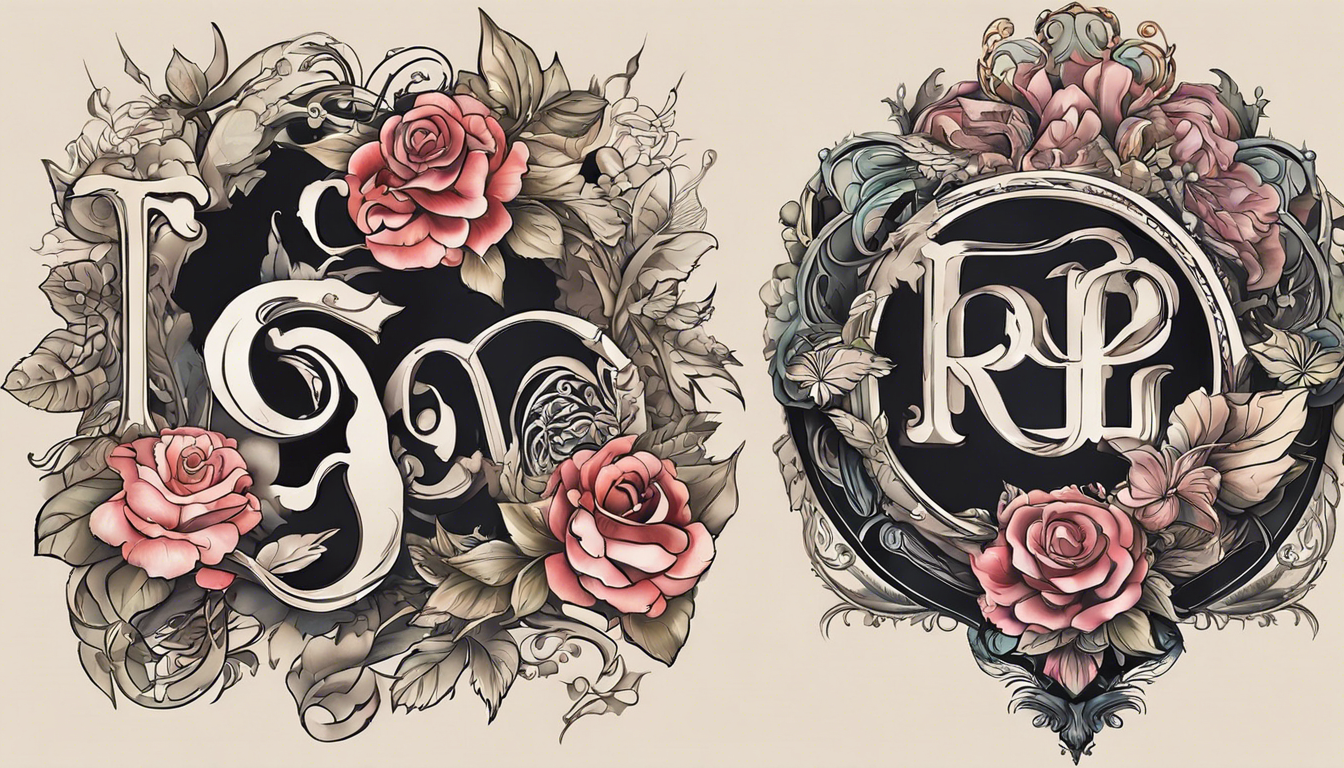 A visually stunning tattoo design for an article on "Small Tattoo Designs for Girlfriends