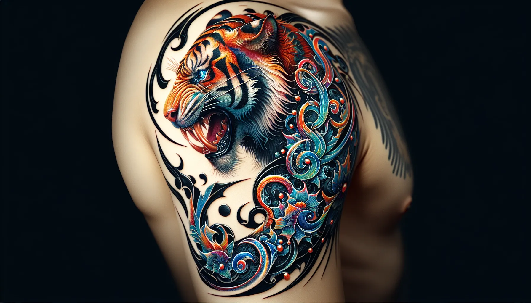 Diseno de tatuaje de tigre