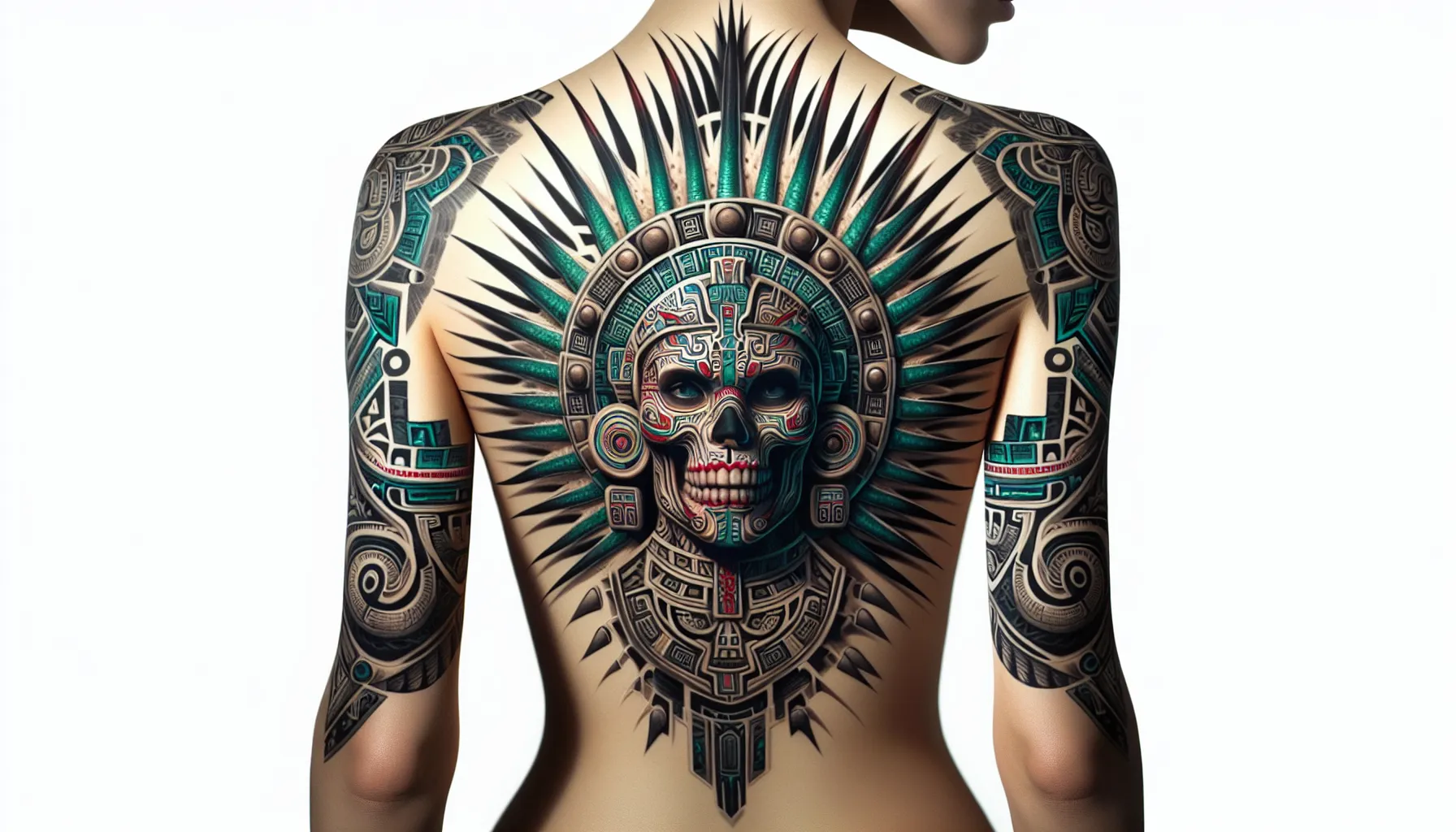 Interpretacion de tatuaje de guerrero azteca