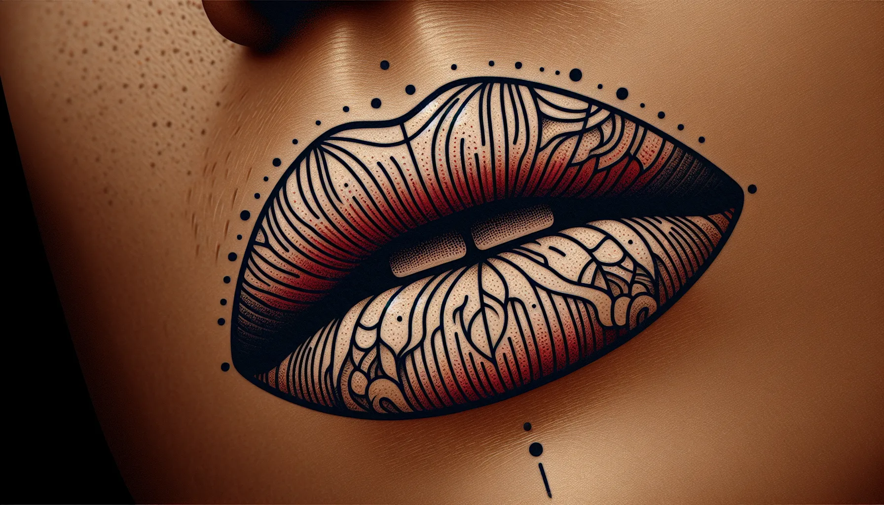 7 Diseños de tatuajes de besos en el cuello para mujeres - TatuajePedia