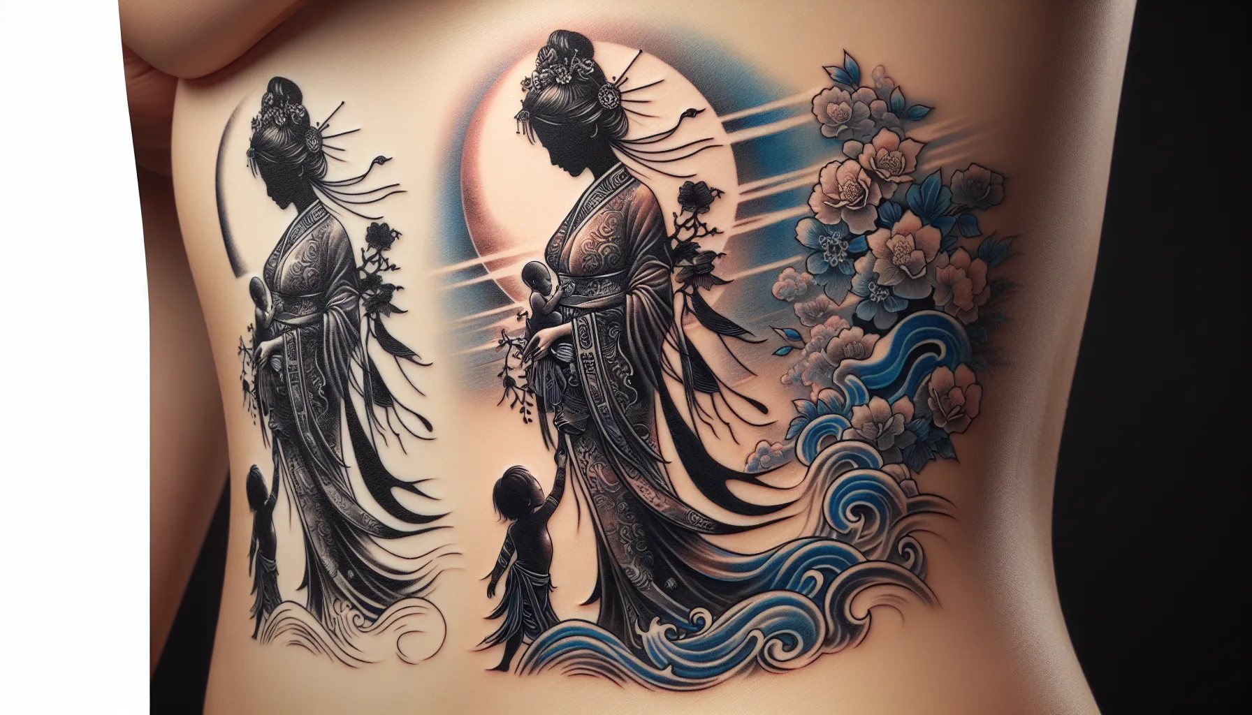 7 diseños de tatuajes para mujeres con temática de bebé - TatuajePedia